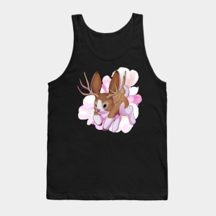 Apple Blossom Jackalope Tank Top